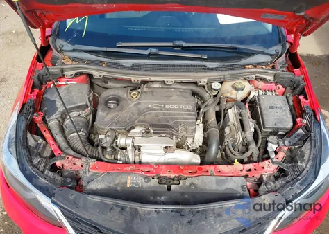 2017 Chevrolet Cruze Lt Auto z USA, uszkodzony, nr VIN 1G1BE5SM6H7162296